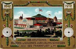 Schützenfest Frankfurt (6000) XVII. Deutsches Bundes- U. Goldenes Jubiläumsschießen 1912 I-II - Sonstige & Ohne Zuordnung