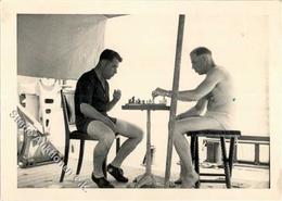 Schach Foto 10,5 X 7,5 Cm I-II - Chess