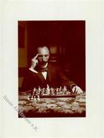 Schach Foto 9 X 12 Cm I-II - Chess