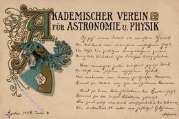 Studentika Berlin (1000) Akademischer Verein Für Astronomie Und Physik 1908 I-II - Andere & Zonder Classificatie