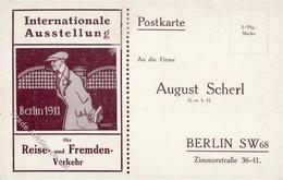 Berlin (1000) Ausstellung Reise- Und Fremdenverkehrsausstellung 1911 I-II Expo - Unclassified