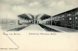 Berlin Mitte (1000) Bahnhof Warschauer Brücke Eisenbahn  I-II Chemin De Fer - Ohne Zuordnung