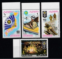 1971 Dubai Scout Scoutisme Full Set MNH** Excellent Quality Nu39 - Unused Stamps