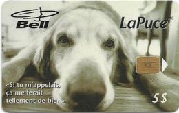 Canada - Bell (Chip) - Melancholic Dog, 5$, 03.1997, 35.000ex, Used - Canada