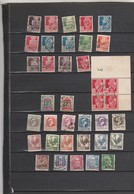 Algérie Lot Collection 37 Timbres Oblitérés Dont 1 Coin Daté 7/42 - Collections, Lots & Series