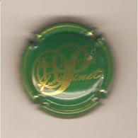 CAPSULE MUSELET CHAMPAGNE  J.J. PESSENET  (OR SUR VERT) - Vigneronne, La