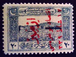 Turquie Turkey 1923 Congrès Smyrne Port Harbour Surchargé Overprinted Yvert 661B ** MNH - Unused Stamps