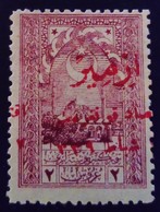 Turquie Turkey 1923 Congrès Smyrne Mosquée Mosque Surchargé Overprinted Yvert 661D * MH - Unused Stamps