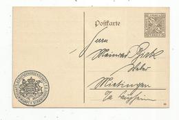 Entier Postal, Allemagne , K. WURTT ,AMTLICHER VERKEHR , 3 , Drei Pfennig , LANDWIRTSCHAFTL. BERUFSGENOSSENSCHAFT - Other & Unclassified
