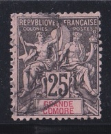 GRANDE COMORE  :  Yvert  8  Type Sage  Neuf X  Cote 18 € - Oblitérés