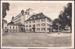 Allemagne  BAD DURHEIM  " Europas Hochstes Solbad  Kurhaus " CPSM D'un MILITAIRE  En Occupation - Bad Duerrheim