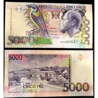 BILLET SAO TOME ET PRINCIPE 5000 DOBRAS - Sao Tome And Principe