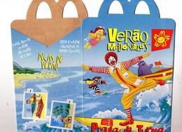 Mcdonald's -  BRASIL  - Petit Emballage En Carton Verao McDonald's - Praia Da Turma - McDonald's