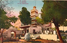 Algérie. Timbre 30 Ctes. Ghardaia. Sur Cp Alger, Mosquée Sidi Abderhamen.  Non Oblitéré.   2 Scans. - Covers & Documents