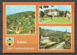 Deutschland DDR Solbad Frankenhausen Gesendet 1990 Mit 3 Marken - Kyffhaeuser