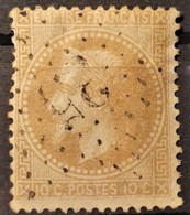 FRANCE 1867 - Canceled - YT 28A - 10c - 1863-1870 Napoleon III Gelauwerd