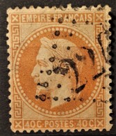 FRANCE 1868 - Canceled - YT 31 - 40c - 1863-1870 Napoléon III. Laure