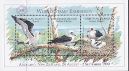Christmas Island 1990 WWF Ovpt Sc 274d Mint Never Hinged - Christmas Island