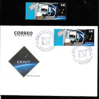 FF68-ARGENTINIEN,ARGENTINA 2019 NEWSPAPER LA NACION 150°ANIVERSARY  FDC+MNH COMBO, - Ungebraucht