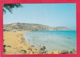 Modern Post Card Of Ramla Bay,Gozo,Malta,D37. - Malte