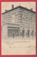 Gembloux - Hôtel Des Voyageurs , Propriétaire Veuve Gilles - 1906 ( Voir Verso ) - Gembloux