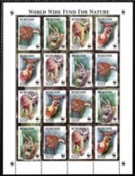 Burundi 2004 Gazelle - Antelope Sitatunga WWF Sheetlet MNH - Ungebraucht