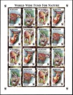 Burundi 2004 Gazelle - Antelope Sitatunga WWF IMPERFORATE Sheetlet MNH - Neufs