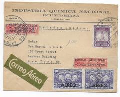 ECUADOR - 1940 - ENVELOPPE Par AVION De QUITO => NEW YORK (USA) - Equateur