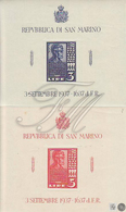 San Marino 1938 Hojas Bloque 2/3 Inaguracion De Abraham Lincoln  * - Other & Unclassified