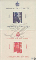 San Marino 1938 Hojas Bloque 2/3 Inaguracion De Abraham Lincoln  * - Sonstige & Ohne Zuordnung