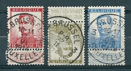 118/120 Gestempeld BRUSSEL - BRUXELLES 3 - COBA 12 Euro - 1912 Pellens