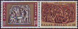 Grecia 1969 Correo 975/76 Organizacion Internacional Del Trabajo  **/MNH - Sonstige & Ohne Zuordnung