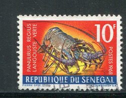 SENEGAL- Y&T N°305- Oblitéré - Crustaceans