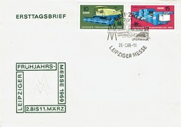 DDR / GDR - Mi-Nr 1448/1449 FDC (T584)- - 1950-1970