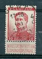 123 Gestempeld GENT - GAND 4C - COBA 4 Euro - 1912 Pellens