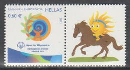 Grecia 2011 Correo 2568 Special Olympics 2011/Logo - De Carnet Prest.  **/MNH - Ongebruikt