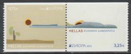 Grecia 2012 Europa Z020122A Grecia 2012 (2v) De Carnet  **/MNH - Unused Stamps