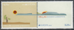 Grecia 2012 Europa Z020122A Grecia 2012 (2v)  **/MNH - Unused Stamps