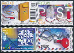 Grecia 2013 Correo 2685/88 Correo Digital (4v)  **/MNH - Unused Stamps