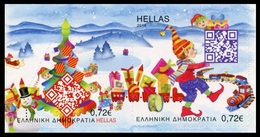 Grecia 2014 Correo 2742/45 Navidad 2014 - De Carnet (2v)  **/MNH - Unused Stamps