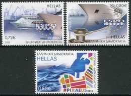 Grecia 2015 Correo 2771/3 Dia Maritimo  (3v)  **/MNH - Unused Stamps