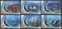 Grecia 2015 Correo 2775/80 Turismo : Submarinismo(6v)  **/MNH - Unused Stamps