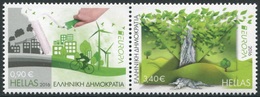 Grecia 2016 Europa Z020162A Grecia 2016 "Piensa En Verde" (2v) / 2817/18  **/MN - Unused Stamps