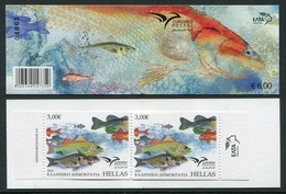 Grecia 2016 Correo 2824a CRN Euromed 2016 / Peces Del Mediterraneo / Crn  **/MN - Unused Stamps