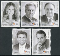 Grecia 2016 Correo 2831/35 Personalidades Distinguidas Griegas / 5v  **/MNH - Ongebruikt