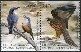 Grecia 2019 Europa Z020192A Grecia 2019 "Aves Nacionales" (2v De Crn)  **/MNH - Neufs