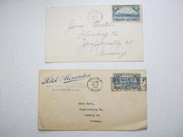 1933 , 2 Covers Send To Germany With Different 5 Cent Stamps - Briefe U. Dokumente