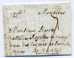Varrene En Argonne  Lenain N°2 / Dept 53 Meuse / 1768 - 1701-1800: Precursors XVIII