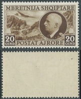 1939 ALBANIA POSTA AEREA EFFIGIE 20 Q MNH ** - E168 - Albania