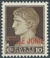 1941 ISOLE JONIE EFFIGIE 10 CENT MNH ** - RB37 - Ionian Islands